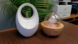 GreenAir Premium Aroma Diffusers 360, Spa Glow, Fountain, Nebula