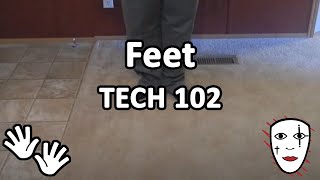 TECH 102 - Foot Positions - Mime Technique
