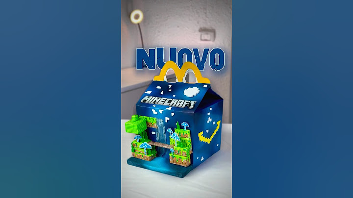 Un altro Happy meal di Minecraft 💚 #happymeal #mcdonalds #minecraft