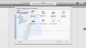 iOS Development Tutorials - 2 - Creating a new project, templates and details