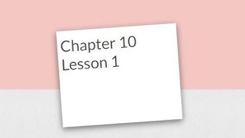 My Math Flip Chapter 10 Lesson 1