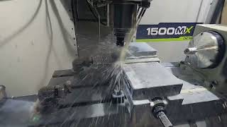 Tormach 1500MX roughing 1018 steel