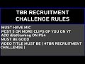 Tbr recruitment challenge rules  fortnite br team 