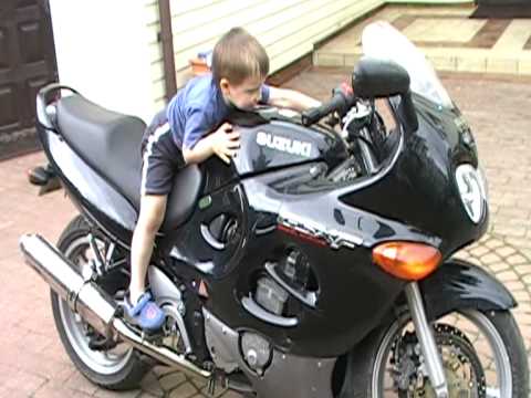 suzuki gsxf - próba nagrywania dla kamery JVC GZ-MG155