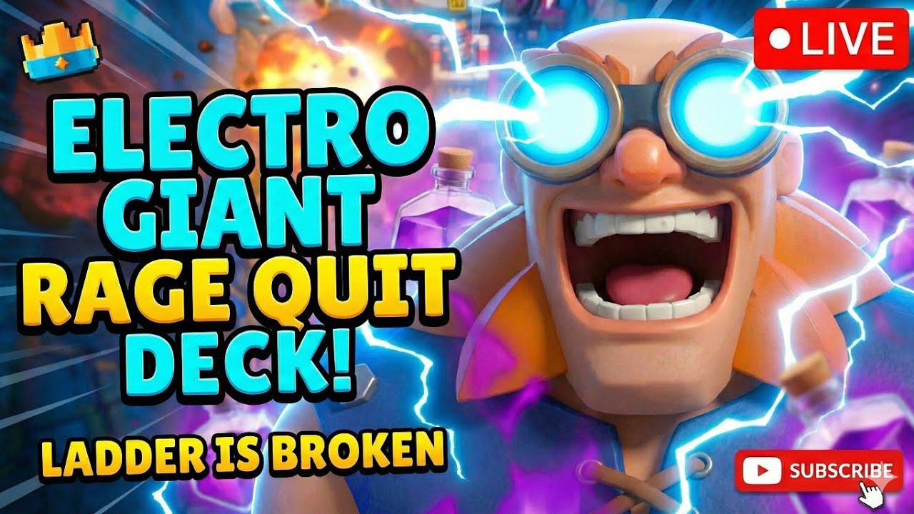 ​🔴 LIVE: E-Giant DESTROYS the Goblin Hero! ☣️ Best Anti-Meta Deck ⚡
