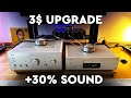 3 upgrade 30 sound quality hiend audiophile mod  damper  hifi accessories tweak denon cd amp