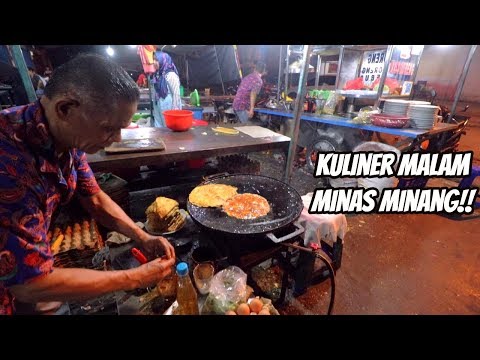 Menu Masakan MINAS MINANG, KULINER MALAM! Yang Lezat