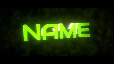 Free Blender Intro Template[By Me]+DL