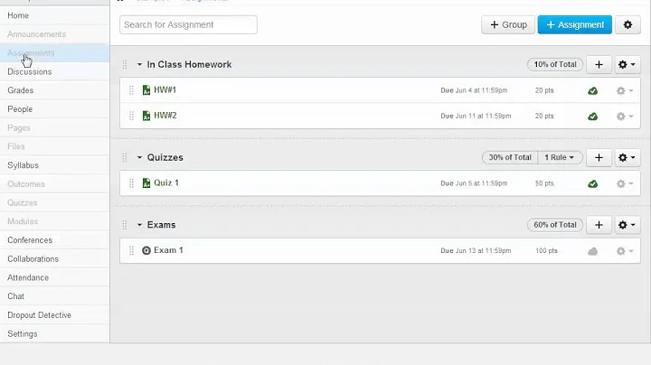Setting up Gradebook Calculation in Canvas: Percent vs. Point based Gradebook
