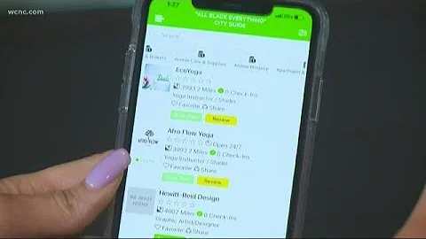 Charlotte entrepreneur creates app to help connect black-owned business