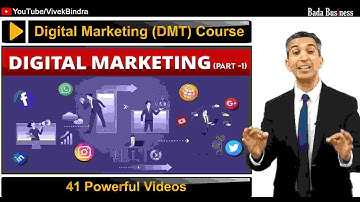 Digital Marketing(DMT)| Problem Solving Course (PSC)| Bada Business| Dr Vivek Bindra