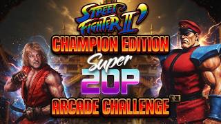 street fighter 2 Champion Edition. super 20p arcade challenge