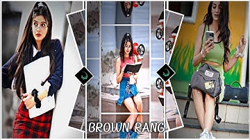 💥𝐍𝐄𝐖 𝐓𝐄𝐍𝐃𝐈𝐍𝐆 BROWN RANG 🎧💓#ALIGHT MOTION XML FILE📁#YOUTUBE#SHORT VIDEO #GANDUCHELE😃