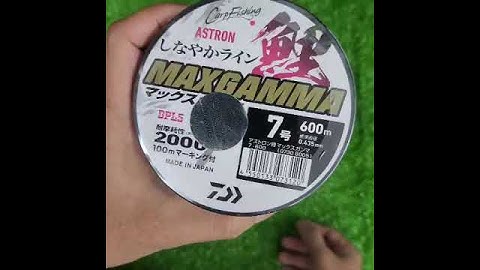 Cước Câu Cá Daiwa Made In Japan Thế Hệ Mới Astron Maxgamma Cuộn 600m