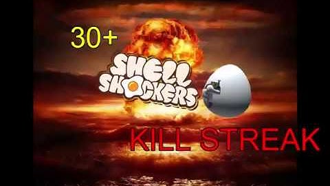 30+ KILL STREAK WITH CRACKSHOT! (Shell Shockers)