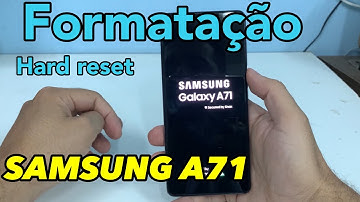 How to Format SAMSUNG GALAXY A71 ( SM-A715F/DS ) - Hard Reset Unlock Format (Remove Password)