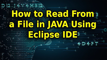 How to Read From a File in Java Using Eclipse IDE