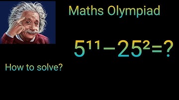 5¹¹–25² Duitsland wiskunde Olympiade || Algebra Probleem truc hoe op te lossen||