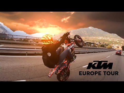 Exploring Europe KTM SUPERMOTO | Italy Tour 2019 [NTK EDIT]