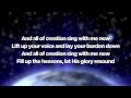 All of creation  mercyme with lyrics