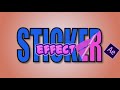 ✨ After Effects Tutorial: How to Create Smooth Sticker Animation! 🎨