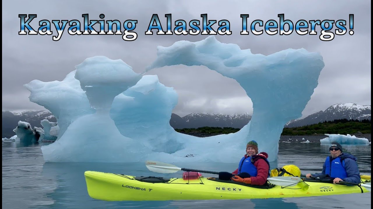 Kayak Icebergs, Columbia Glacier, Valdez Alaska