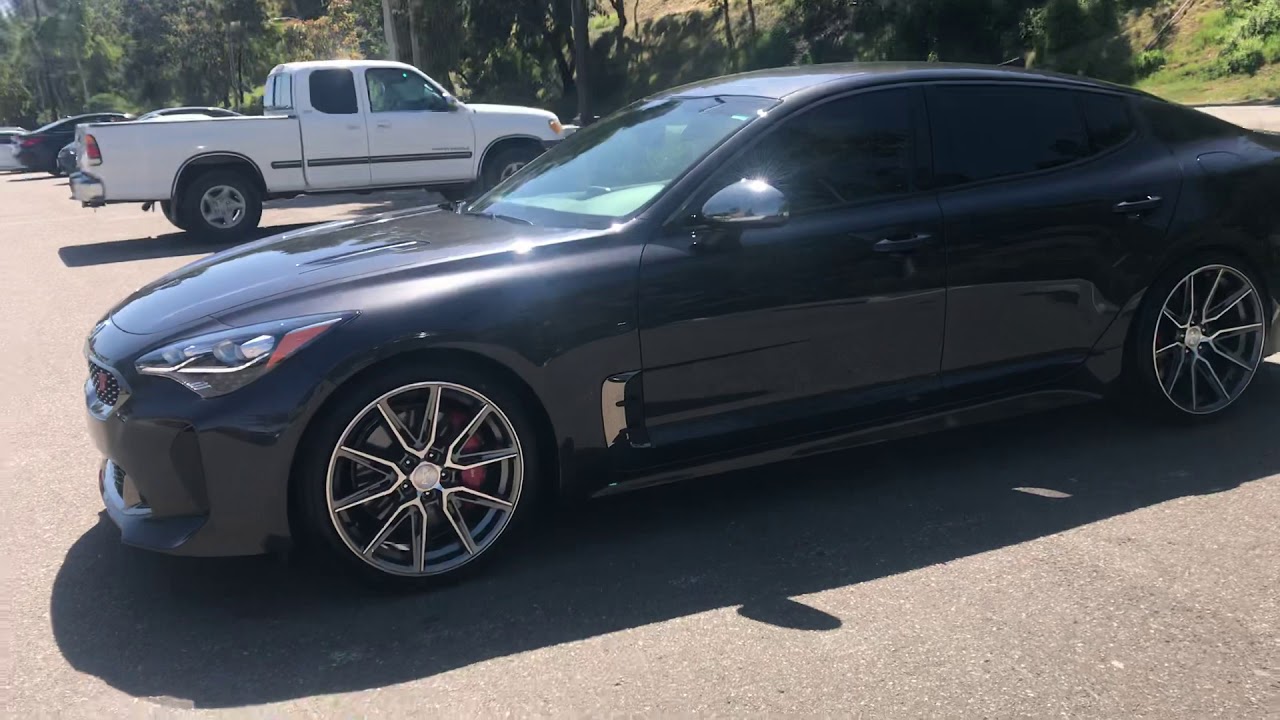 Eibach Springs on the Kia Stinger GT YouTube