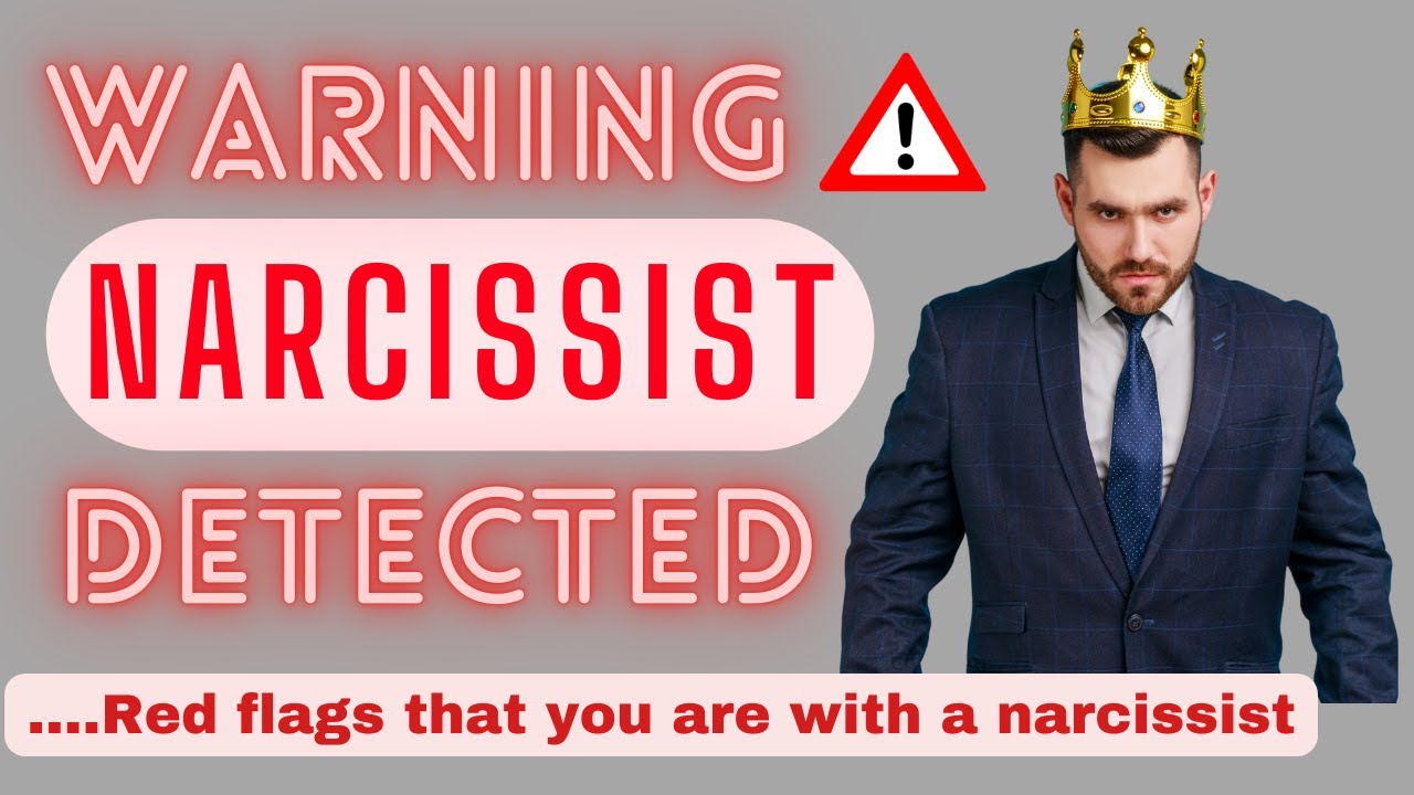 Red flags That You Are With A Narcissist - YouTube