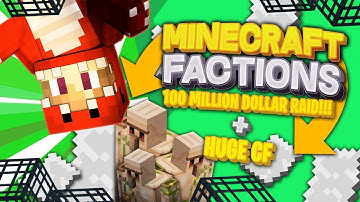 RAIDING A *OP* 100MILLION DOLLAR BASE! + DOING A HUGE COINFLIP! | CosmicPvP Jungle #13 (Factions)