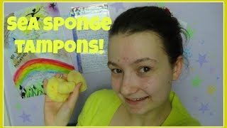 Sea sponge tampons review