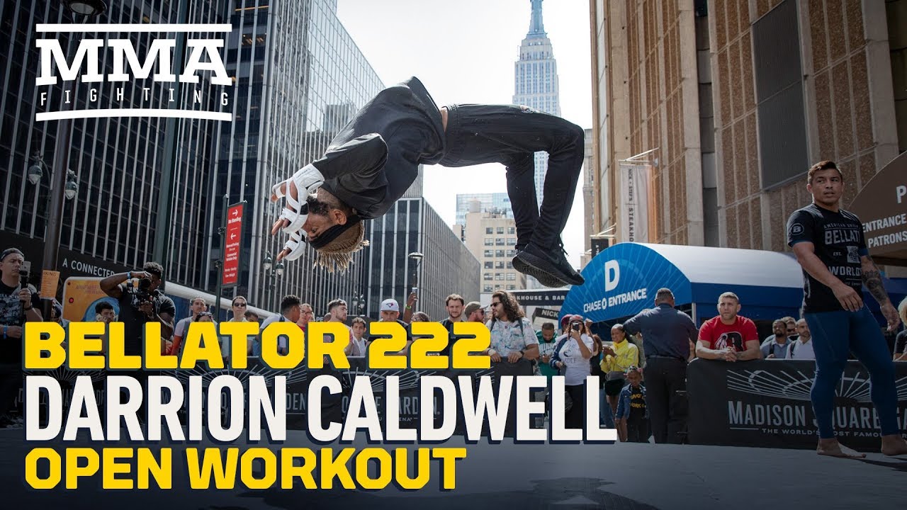 Bellator 222: Darrion Caldwell Open Workout Highlights - MMA Fighting