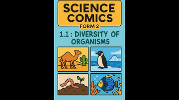 SCIENCE FORM 2 (1.1: DIVERSITY OF ORGANISMS)