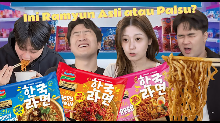 Orang Korea Coba 'Korean Ramyun', Approved gak ya? 🤔😂