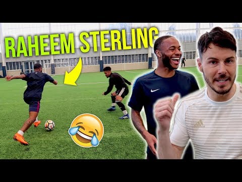 RAHEEM STERLING VS F2FREESTYLERS *INSANE SKILLS* | Billy Wingrove & Jeremy Lynch