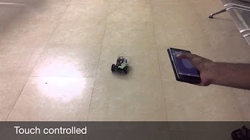 Gesture controlled bot (Team Robocon BITS Pilani)
