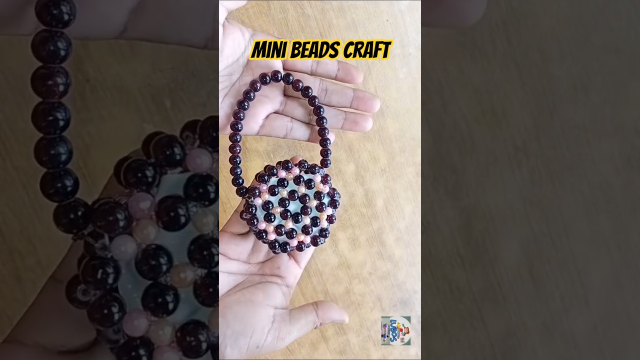 Mini Beads Pearl bag Making idea 