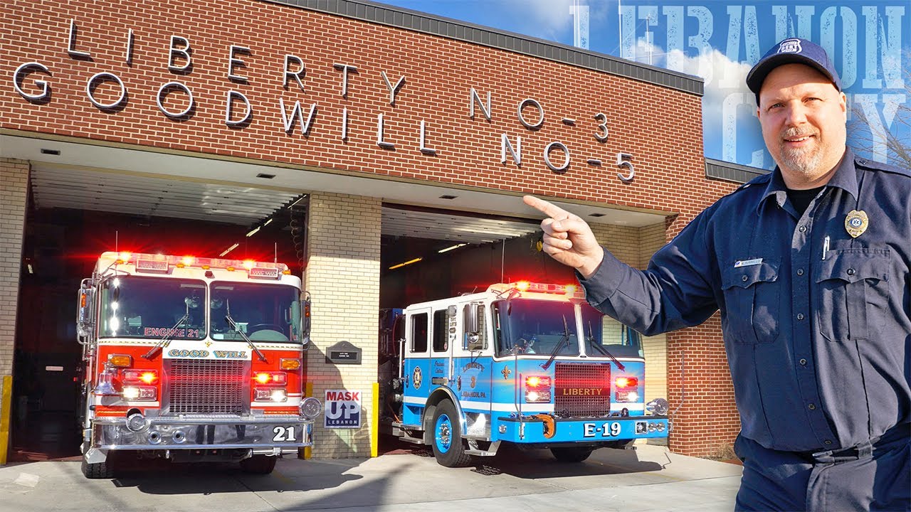 INSIDE Lebanon City Fire Station No. 2 Station Cribs YouTube
