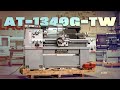 Turning down raw material on a lagun engineering at1340gtw lathe