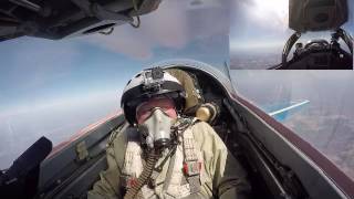 Terrific Mig29 Flight to Stratopshere and amazing view from cockpit by Aerospace Adventure - MiG-29 Flights 6,641 views 7 years ago 17 minutes