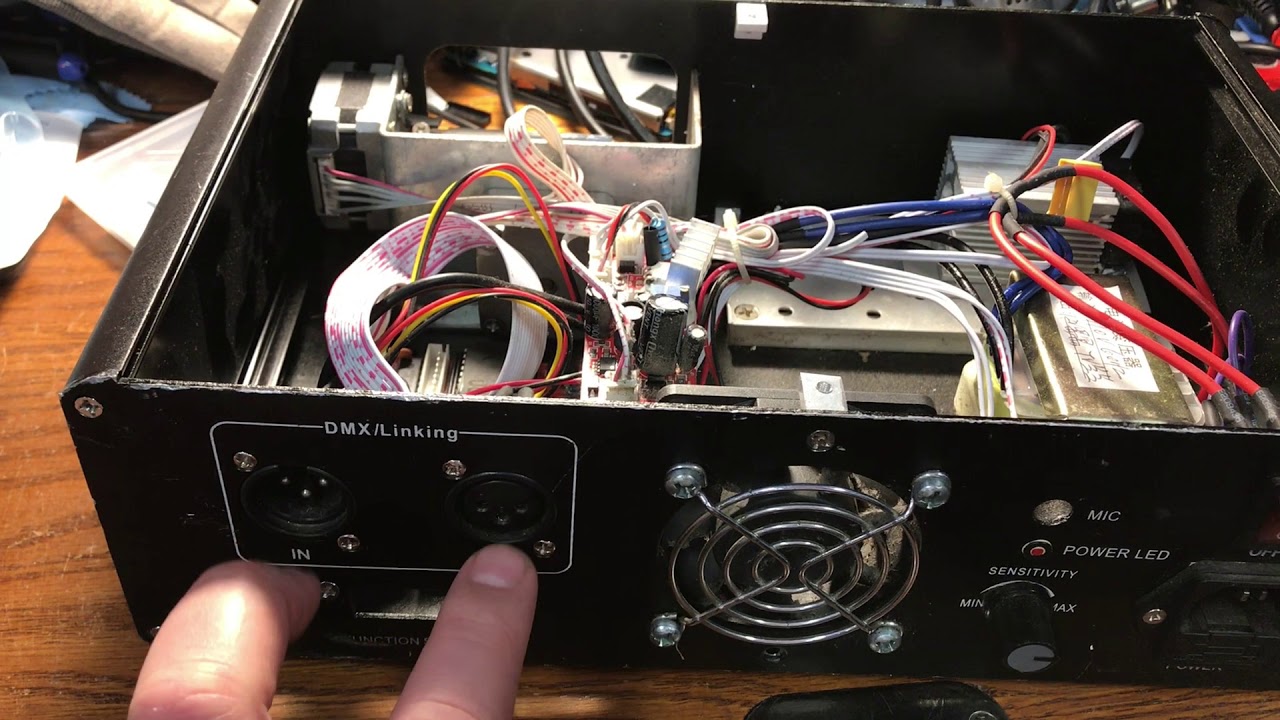 Casa CTLB60 DJ laser light box brought in for repair YouTube