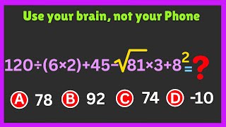 How to Calculate Faster than a Calculator - Mental Math - IQ Test screenshot 3