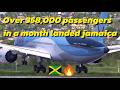 Amazing Airplane spotting Montego Bay Jamaica ✈️🇯🇲 emergency aircraft