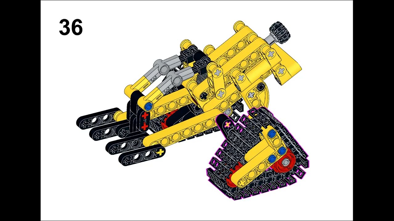 LEGO® 42163 Technic Alternate Build - Heavy-Duty Bulldozer