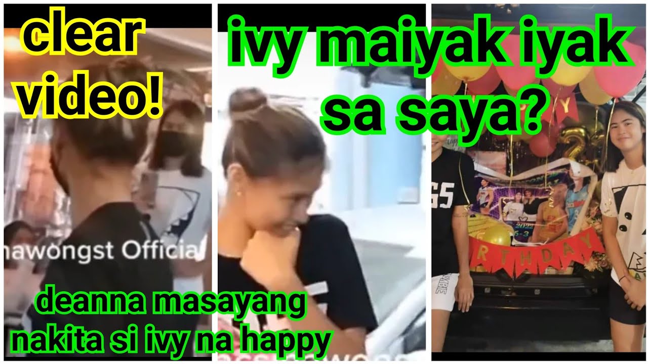 ivy maiyak iyak sa tuwa? DEANNA W/ LACSINAWONGST official for IVY's Birthday Surprise! clear video