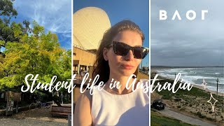 Влог | Учеба, первый день в кофейне, пляж.  Австралия