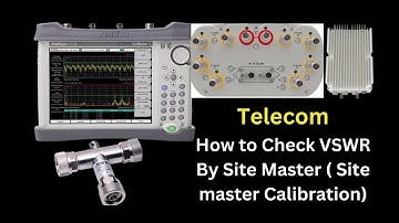 Telecom site master VSWR check @bharataishastudio