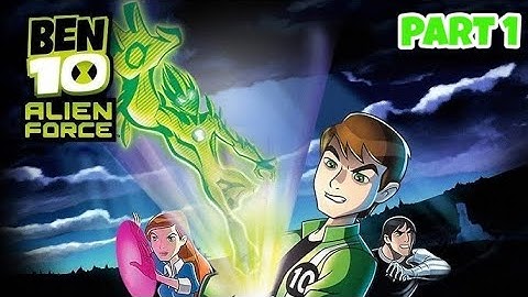 BEN 10 ALIEN FORCE Walkthrough Gameplay Part 1 PSP