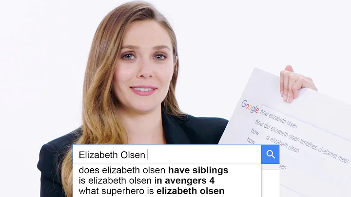 Elizabeth Olsen Answers the Web's Most Searched Qu...