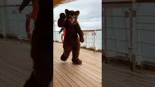 Brother Bear’s Koda on the Disney Wonder Cruise Ship in Alaska