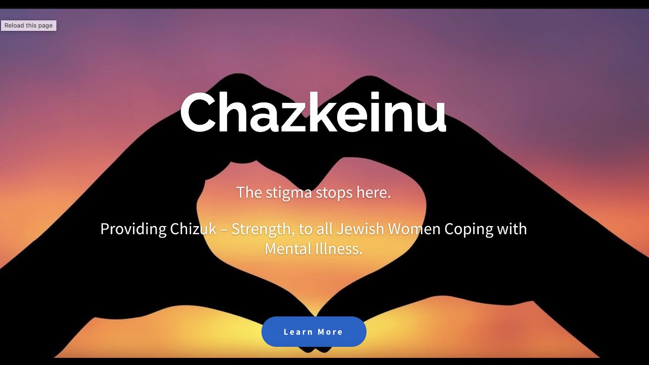 Chazkeinu - The Stigma of Mental Stops Here. ❤️❤️❤️
